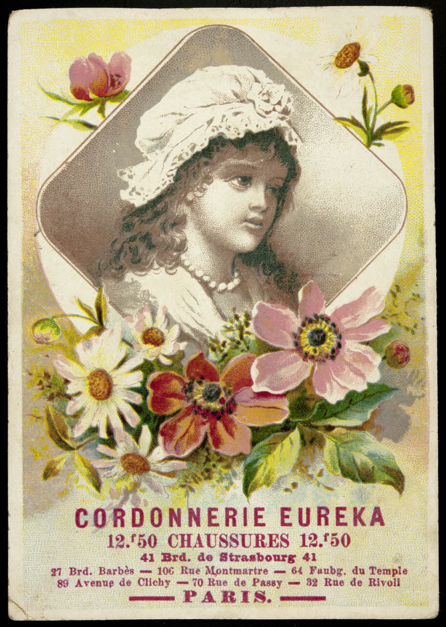 Gombert carte réclame chromo Paris 1890-1914 1995.1.3619.1 Photo