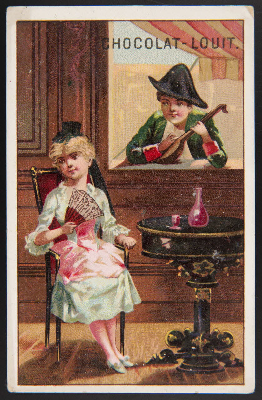 Gombert carte réclame chromo Paris 1890-1914 1995.1.3624.1 Photo