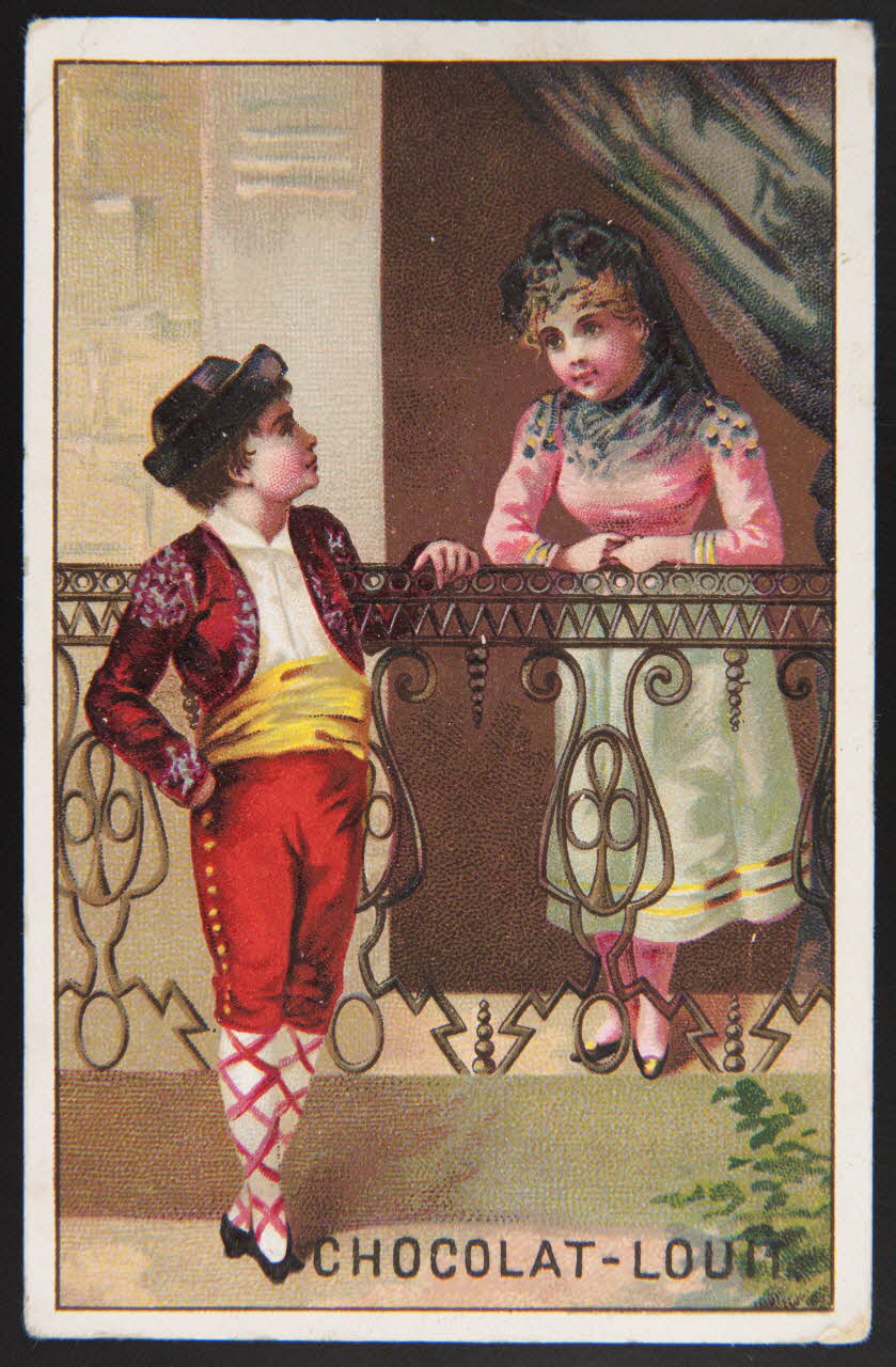 Gombert carte réclame chromo Paris 1890-1914 1995.1.3624.2 Photo