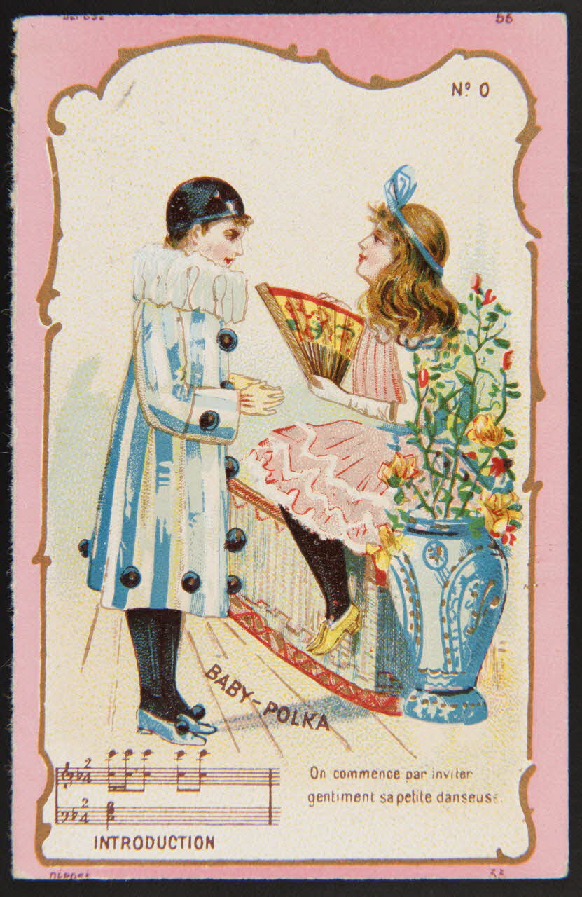 Gombert carte réclame chromo Paris 1890-1914 1995.1.3627.1 Photo