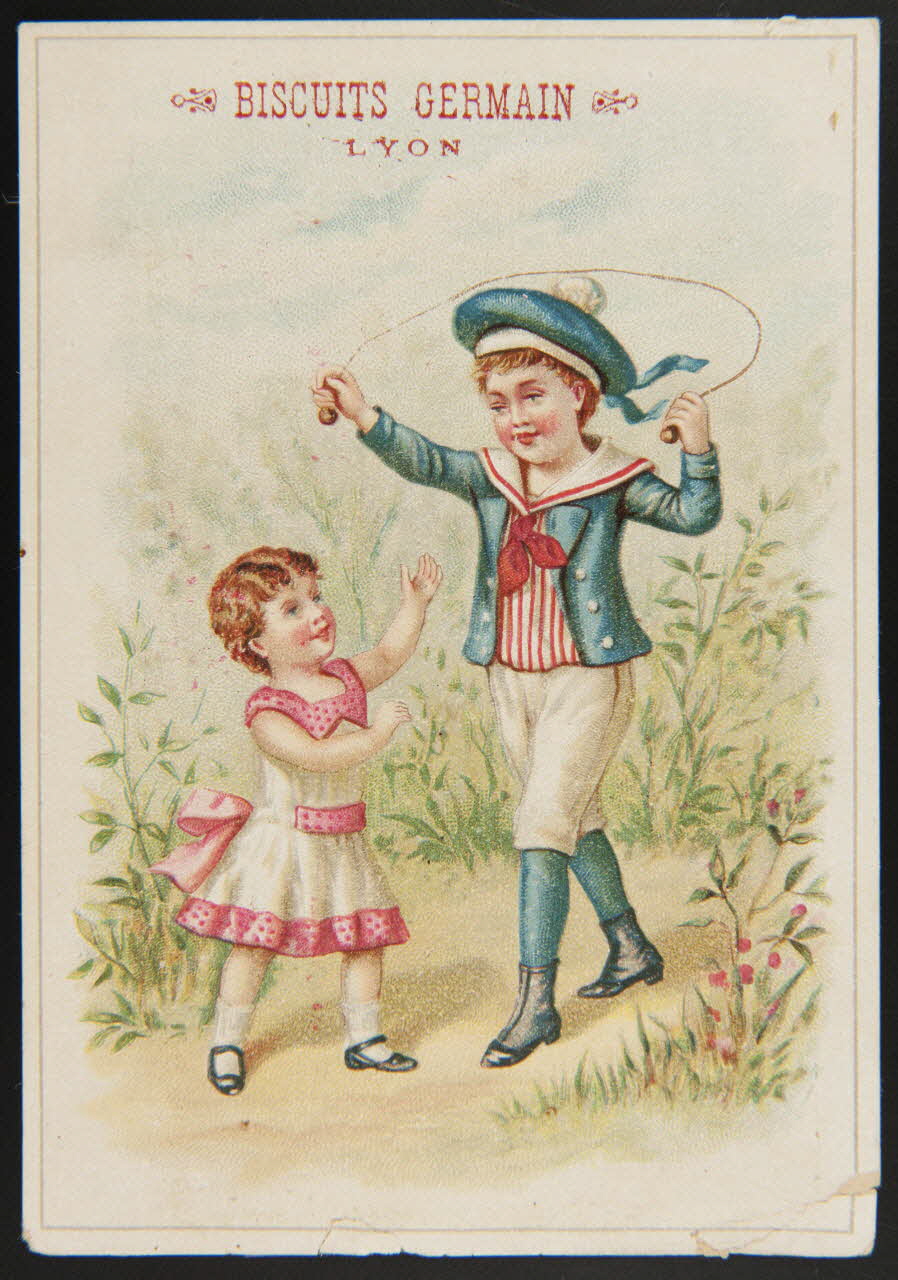 Gombert carte réclame chromo Halluin 1890-1914 1995.1.3628.1 Photo