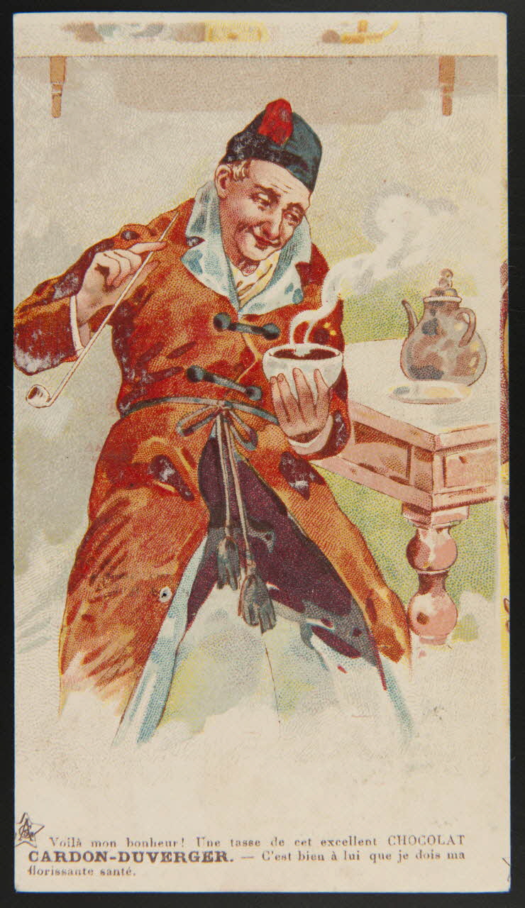 Gombert carte réclame chromo Paris 1890-1914 1995.1.3630.3 Photo