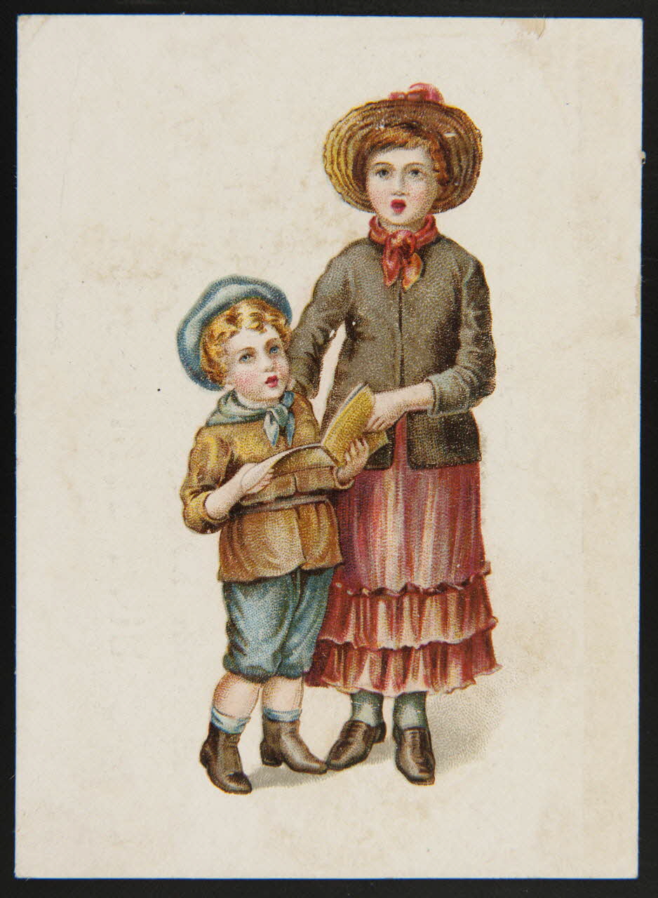 Gombert (éditeur), Lessertisseux carte réclame chromo Paris 1890-1914 1995.1.3631.1 Photo