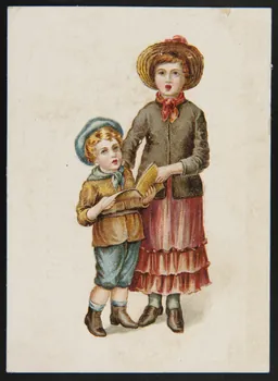 Gombert (éditeur), Lessertisseux carte réclame chromo Paris 1890-1914 1995.1.3631.1 Photo
