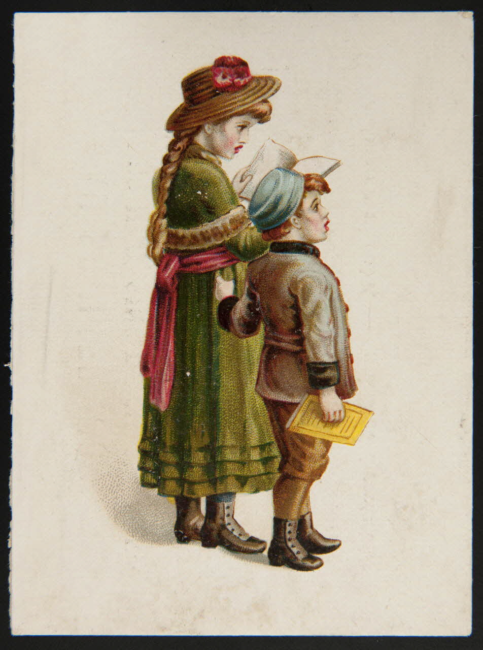 Gombert (éditeur), Lessertisseux carte réclame chromo Paris 1890-1914 1995.1.3631.4 Photo
