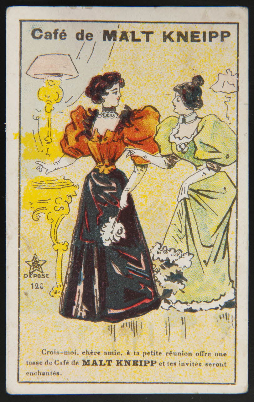 Gombert carte réclame chromo Paris 1890-1914 1995.1.3632.2 Photo