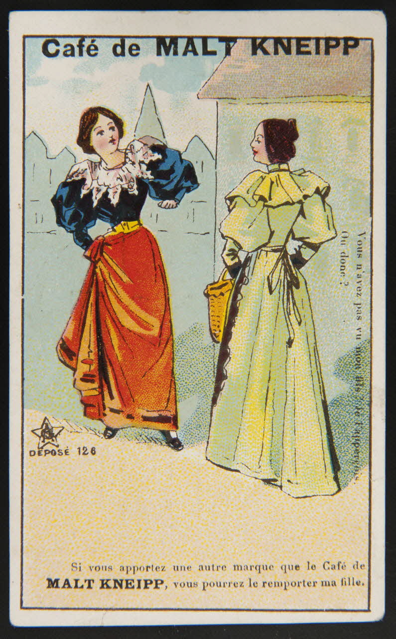 Gombert carte réclame chromo Halluin 1890-1914 1995.1.3632.5 Photo