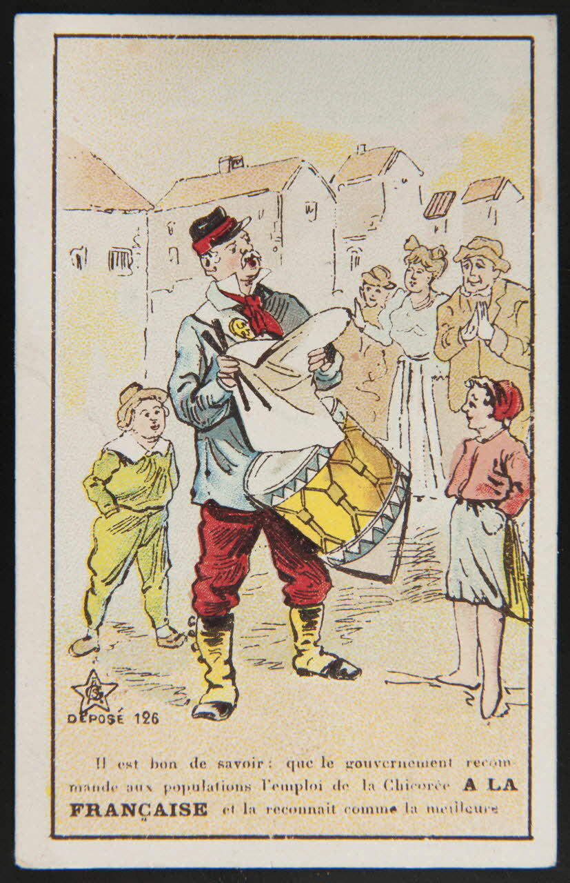 Gombert carte réclame chromo Halluin 1890-1914 1995.1.3632.6 Photo