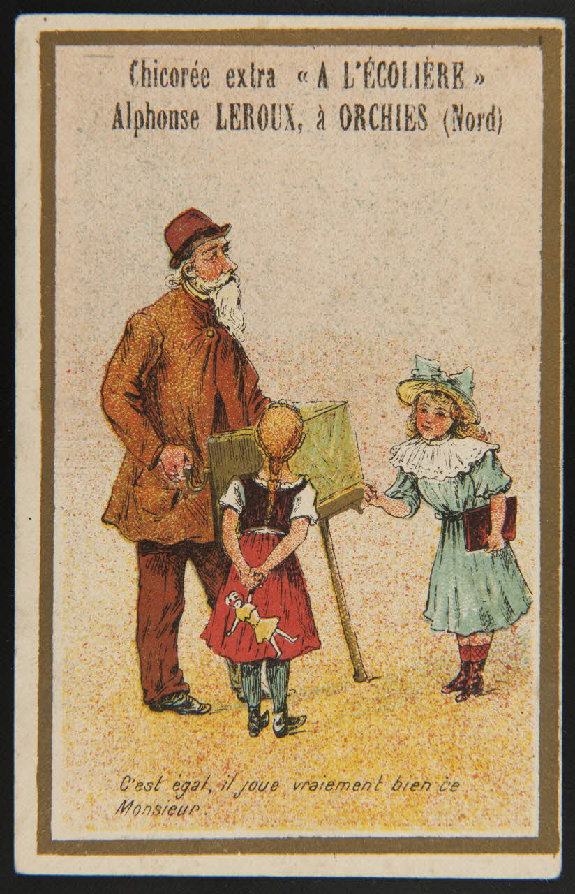 Gombert carte réclame chromo Paris 1890-1914 1995.1.3634.1 Photo