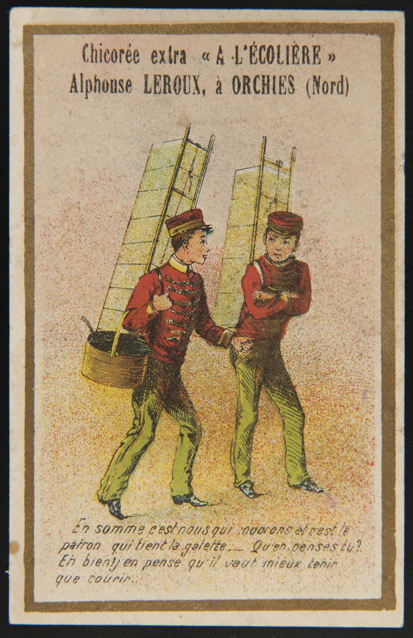 Gombert carte réclame chromo Paris 1890-1914 1995.1.3634.3 Photo