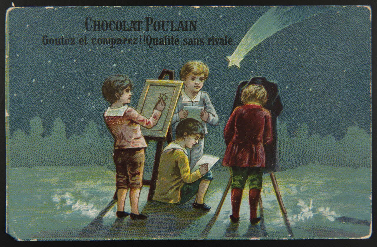 Gombert carte réclame chromo Paris 1890-1914 1995.1.3636.1 Photo