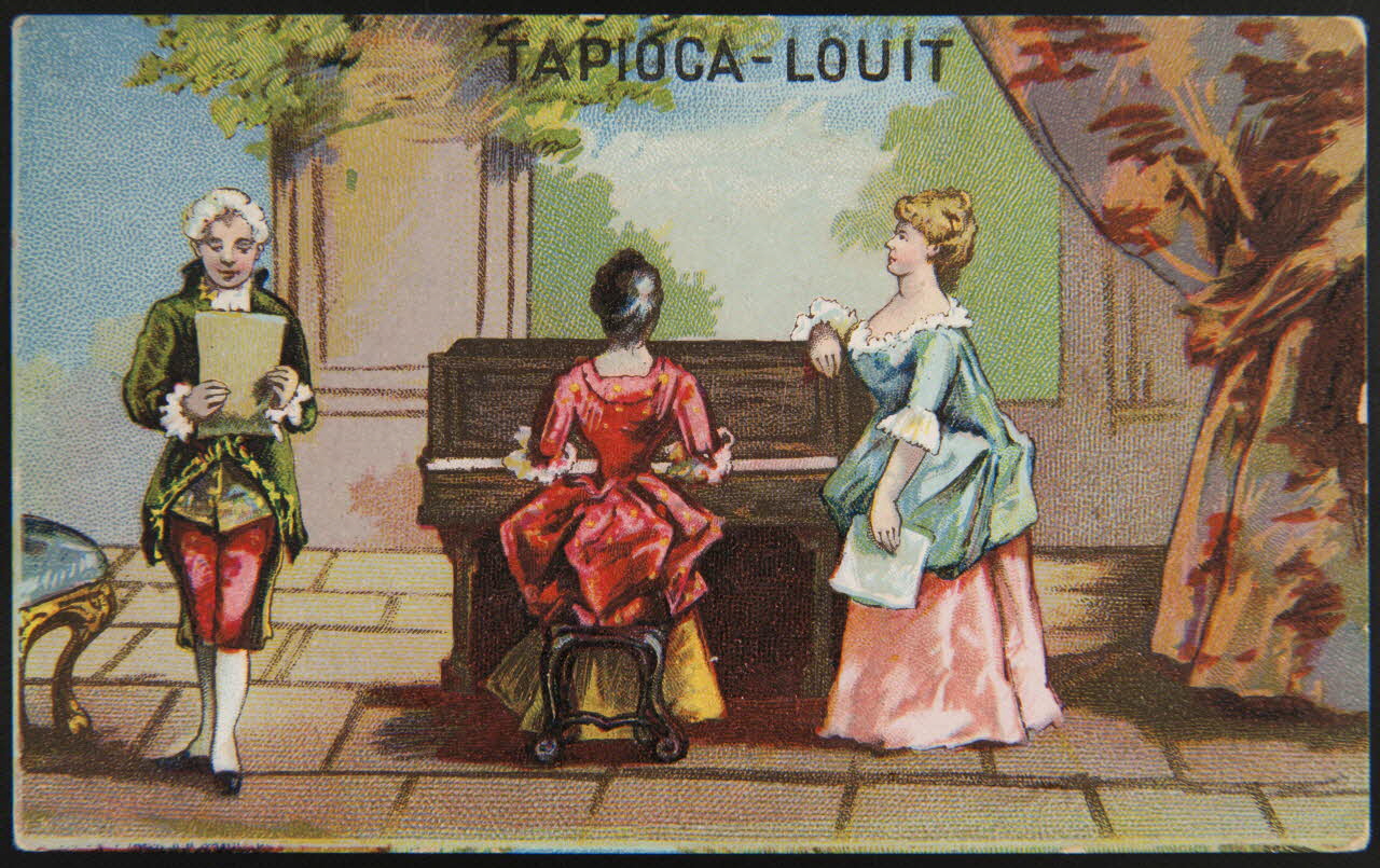 Gombert carte réclame chromo Paris 1890-1914 1995.1.3643.2 Photo