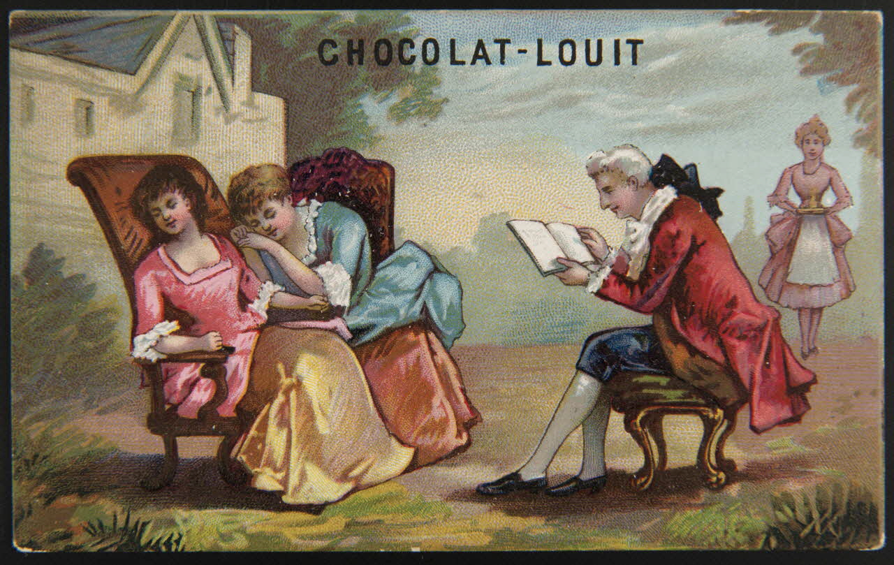 Gombert carte réclame chromo Paris 1890-1914 1995.1.3643.3 Photo