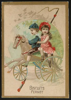 Gombert carte réclame chromo Paris 1890-1914 1995.1.3644.4 Photo