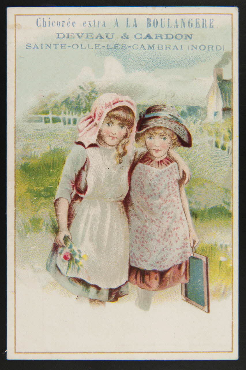 Gombert carte réclame chromo Paris 1890-1914 1995.1.3645.1 Photo