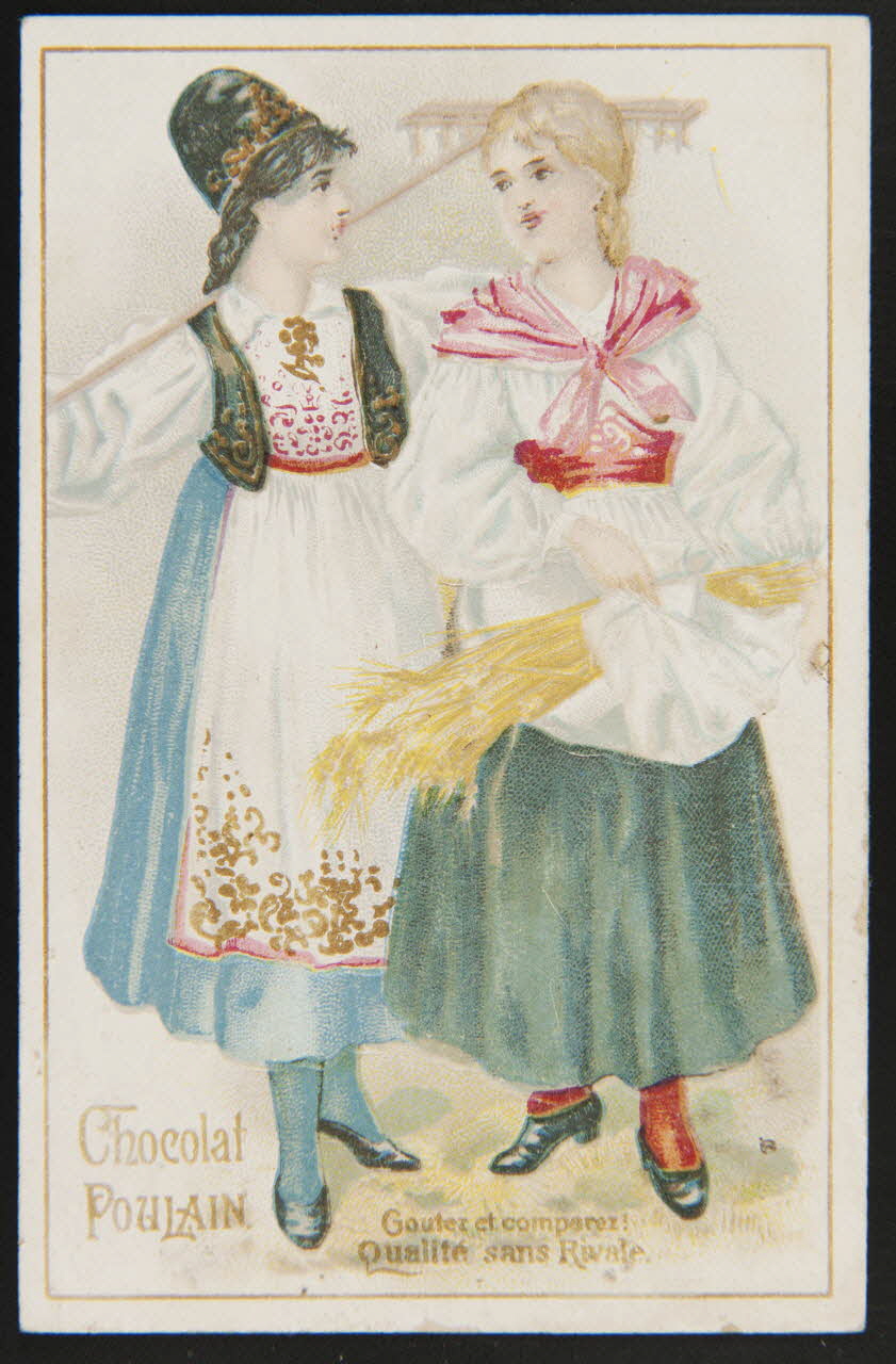 Gombert carte réclame chromo Paris 1890-1914 1995.1.3650.1 Photo