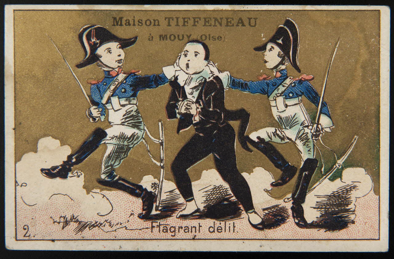 Gombert carte réclame chromo Paris 1890-1914 1995.1.3660.1 Photo