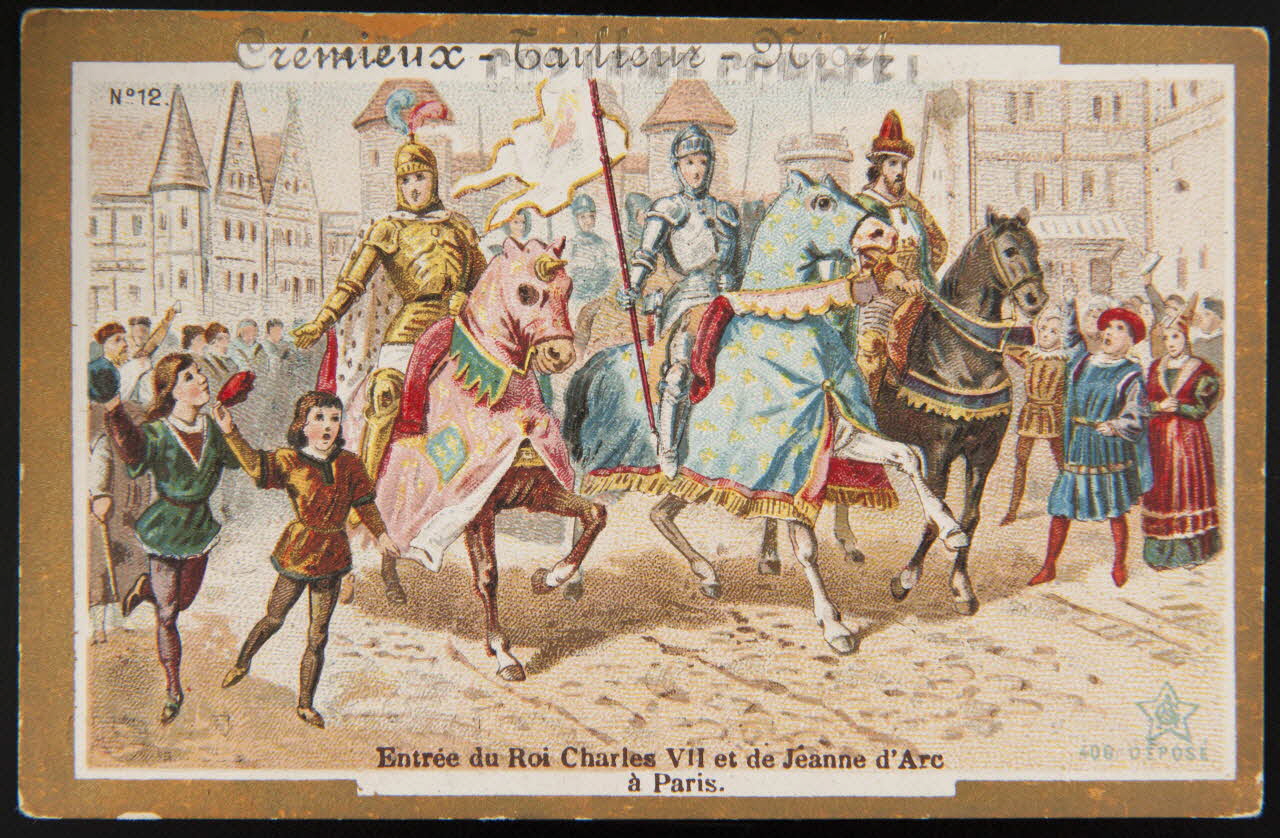 Gombert carte réclame chromo Paris 1890-1914 1995.1.3662.13 Photo