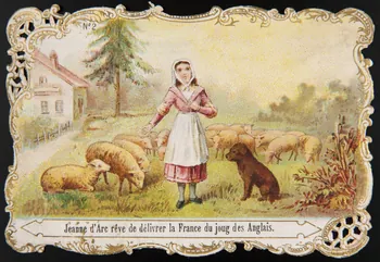 Gombert carte réclame chromo Halluin 1890-1914 1995.1.3662.2 Photo