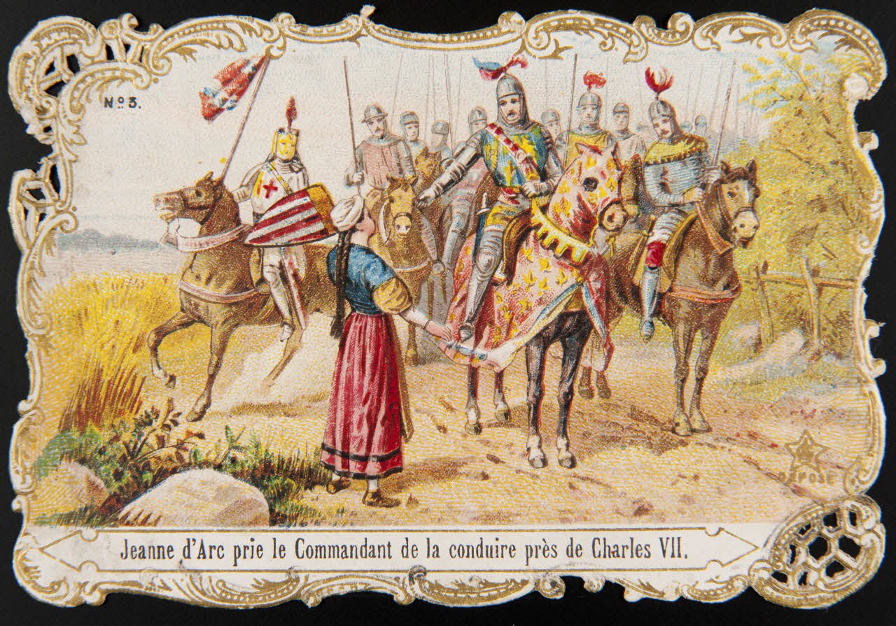 Gombert carte réclame chromo Halluin 1890-1914 1995.1.3662.3 Photo
