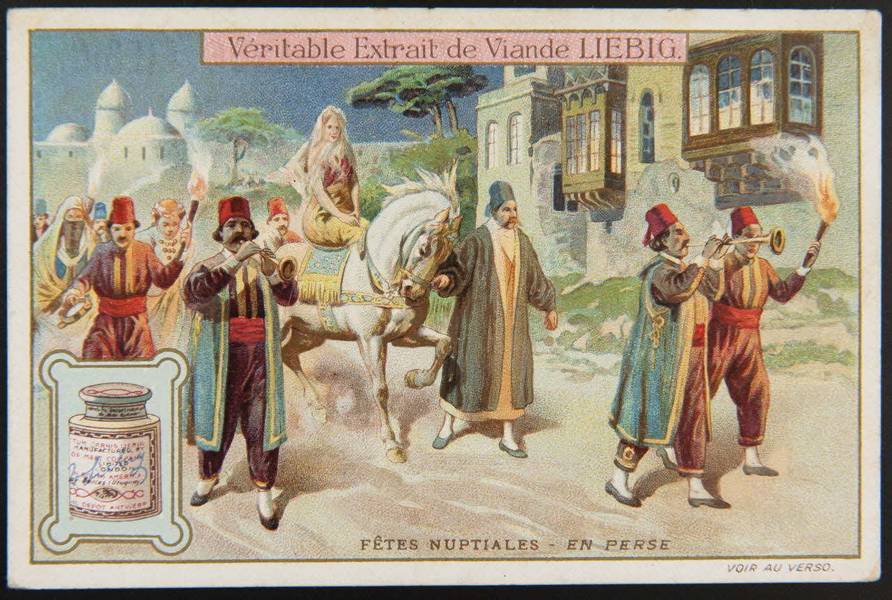 carte réclame chromo Paris 1910 1995.1.3675.1 Photo