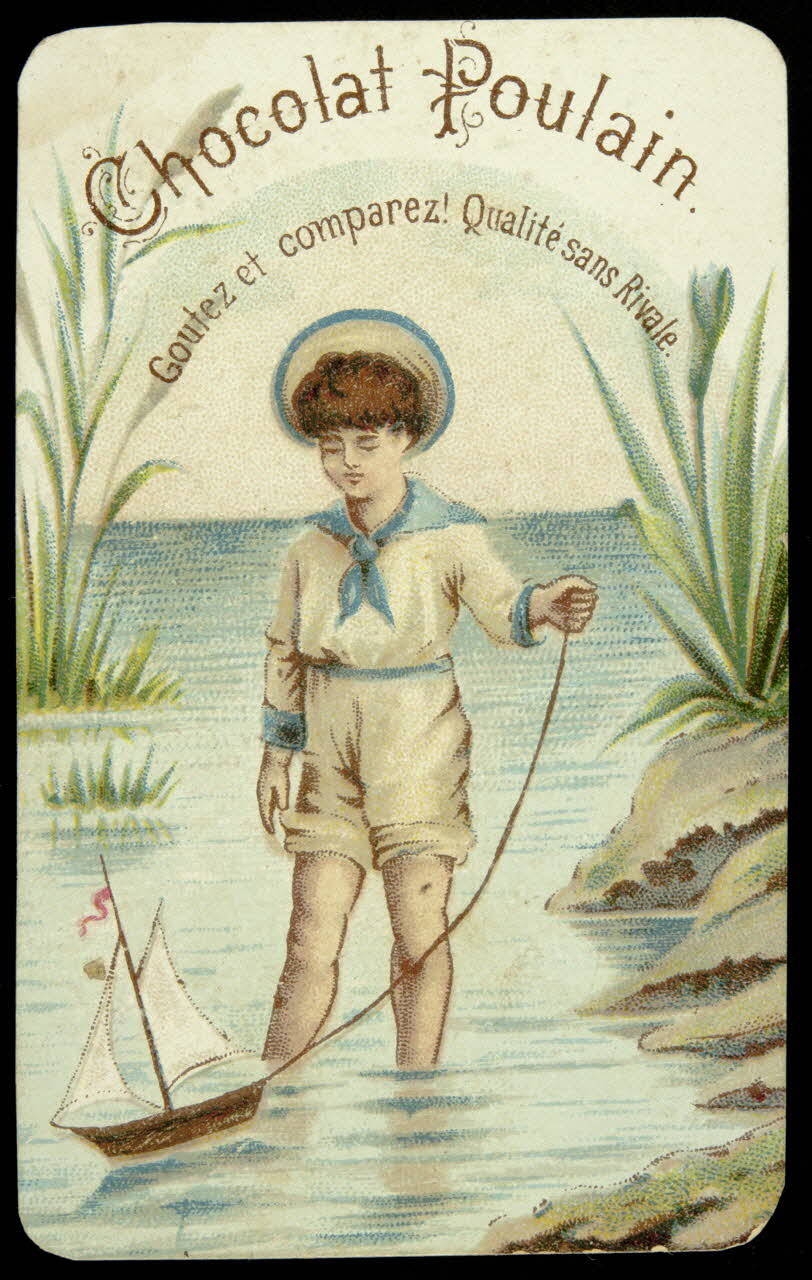 Gombert carte réclame chromo Paris 1890-1914 1995.1.3681.3 Photo