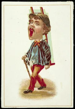 Gombert carte réclame chromo Paris 1890-1914 1995.1.3682.1 Photo