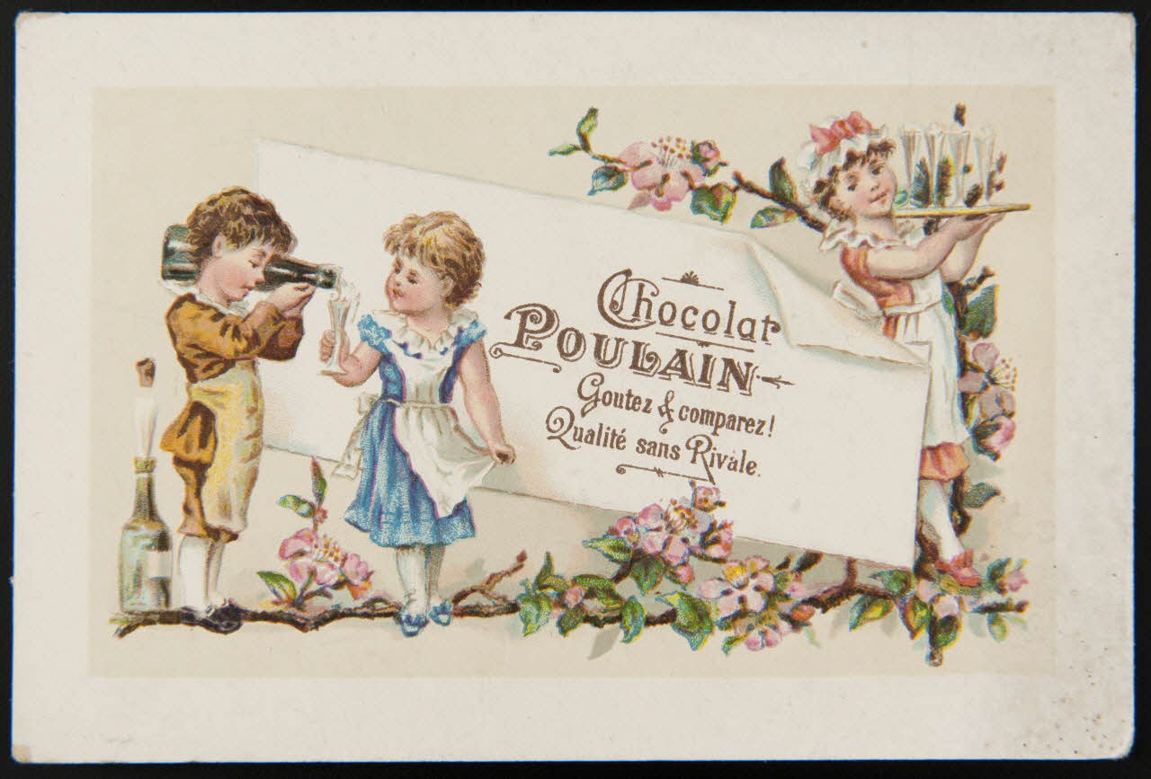 Gombert carte réclame chromo Paris 1890-1914 1995.1.3686.1 Photo