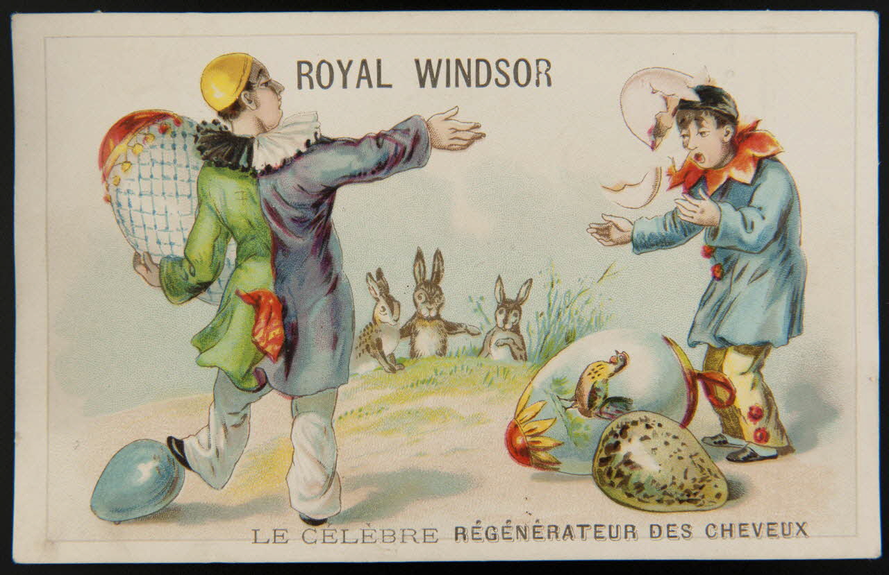 Gombert carte réclame chromo Paris 1890-1914 1995.1.3692.2 Photo