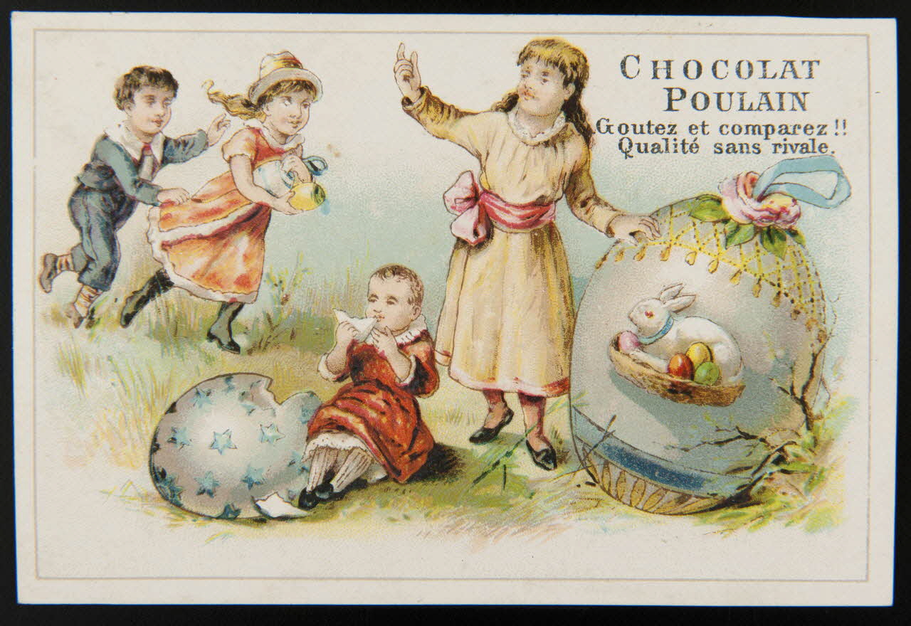 Gombert carte réclame chromo Paris 1890-1914 1995.1.3693.1 Photo