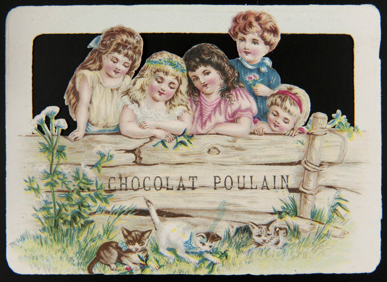 Gombert carte réclame chromo Paris 1890-1914 1995.1.3694.2 Photo