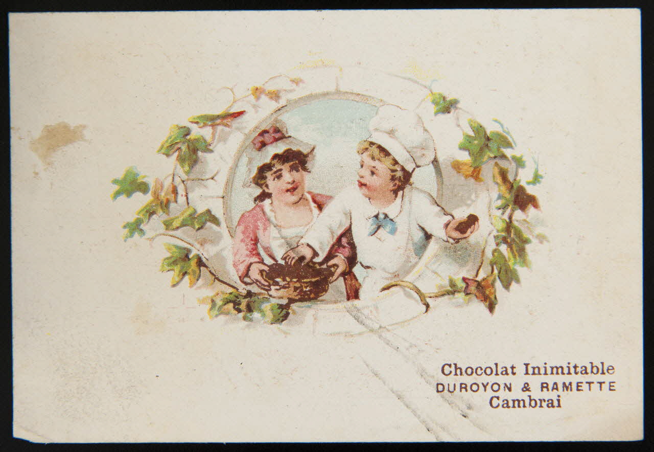 Gombert carte réclame chromo Paris 1890-1914 1995.1.3697.2 Photo