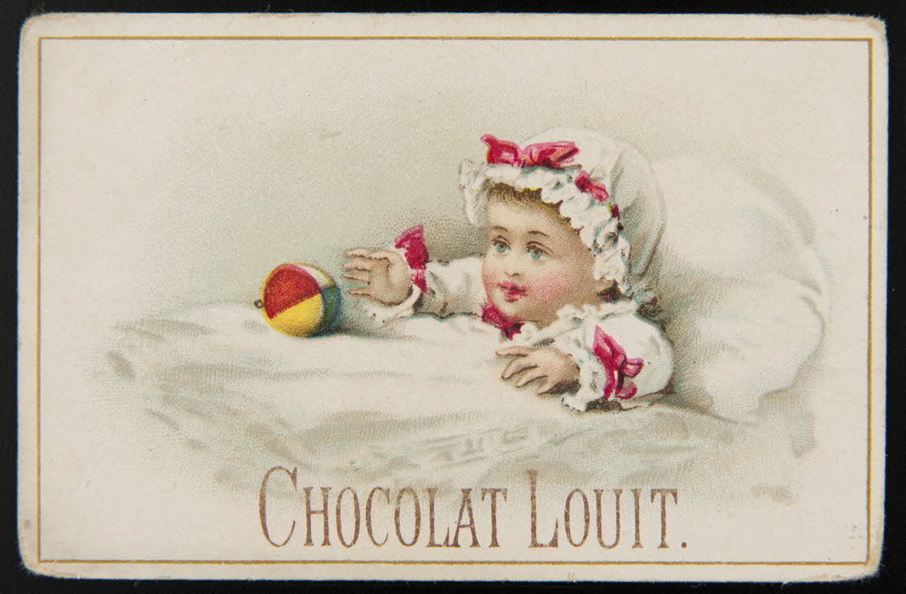 Gombert carte réclame chromo Paris 1890-1914 1995.1.3698.2 Photo