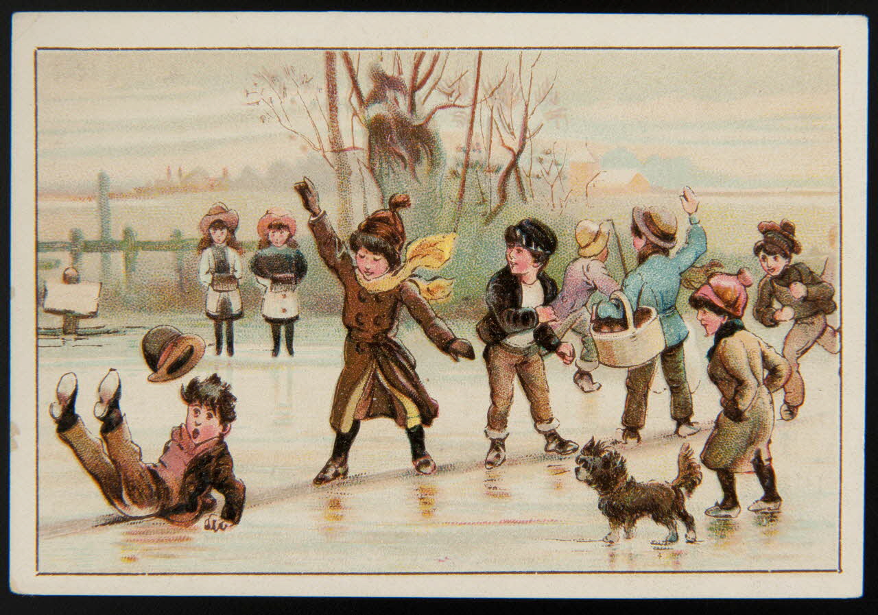 Gombert (éditeur), Chanel E. carte réclame chromo Paris 1890-1914 1995.1.3700.4 Photo