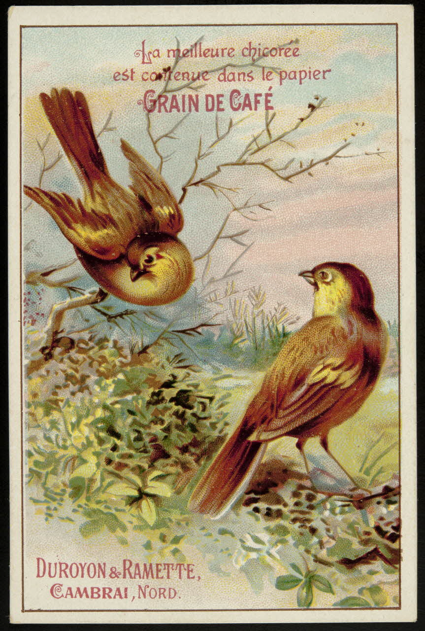 Gombert carte réclame chromo Paris 1890-1914 1995.1.3705.2 Photo