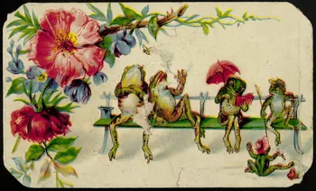 Gombert carte réclame chromo Paris 1890-1914 1995.1.3706.5 Photo