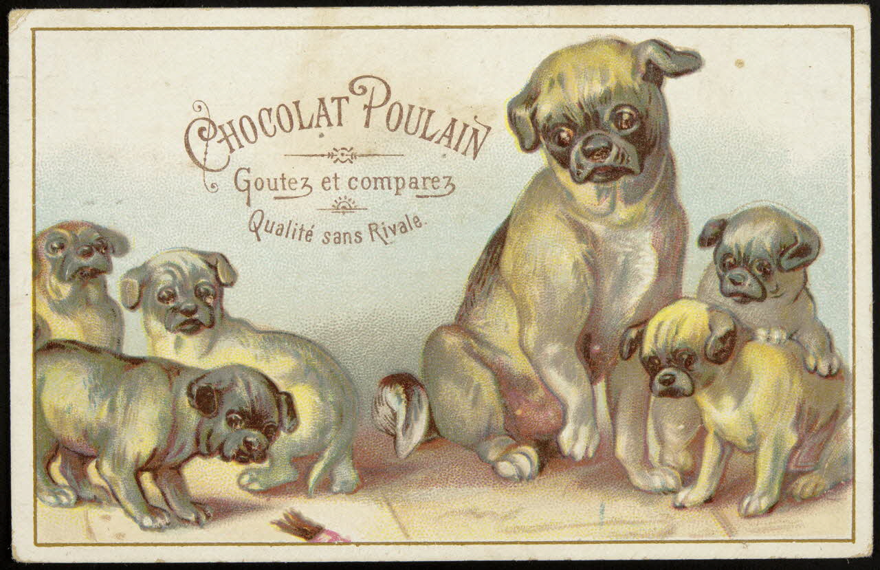 Gombert carte réclame chromo Paris 1890-1914 1995.1.3708.1 Photo