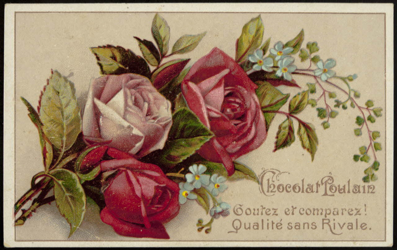 Gombert carte réclame chromo Paris 1890-1914 1995.1.3710.2 Photo