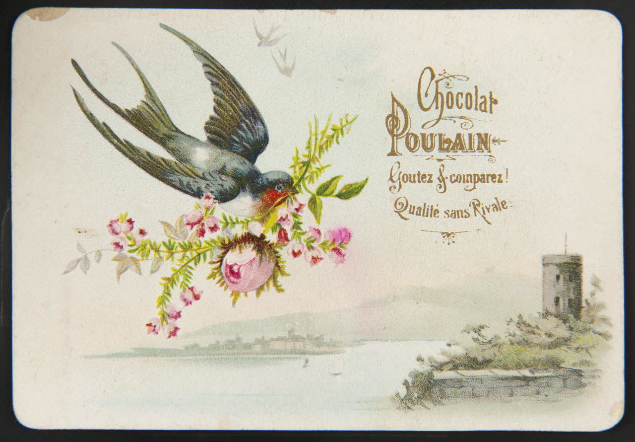 Gombert carte réclame chromo Paris 1890-1914 1995.1.3714.2 Photo