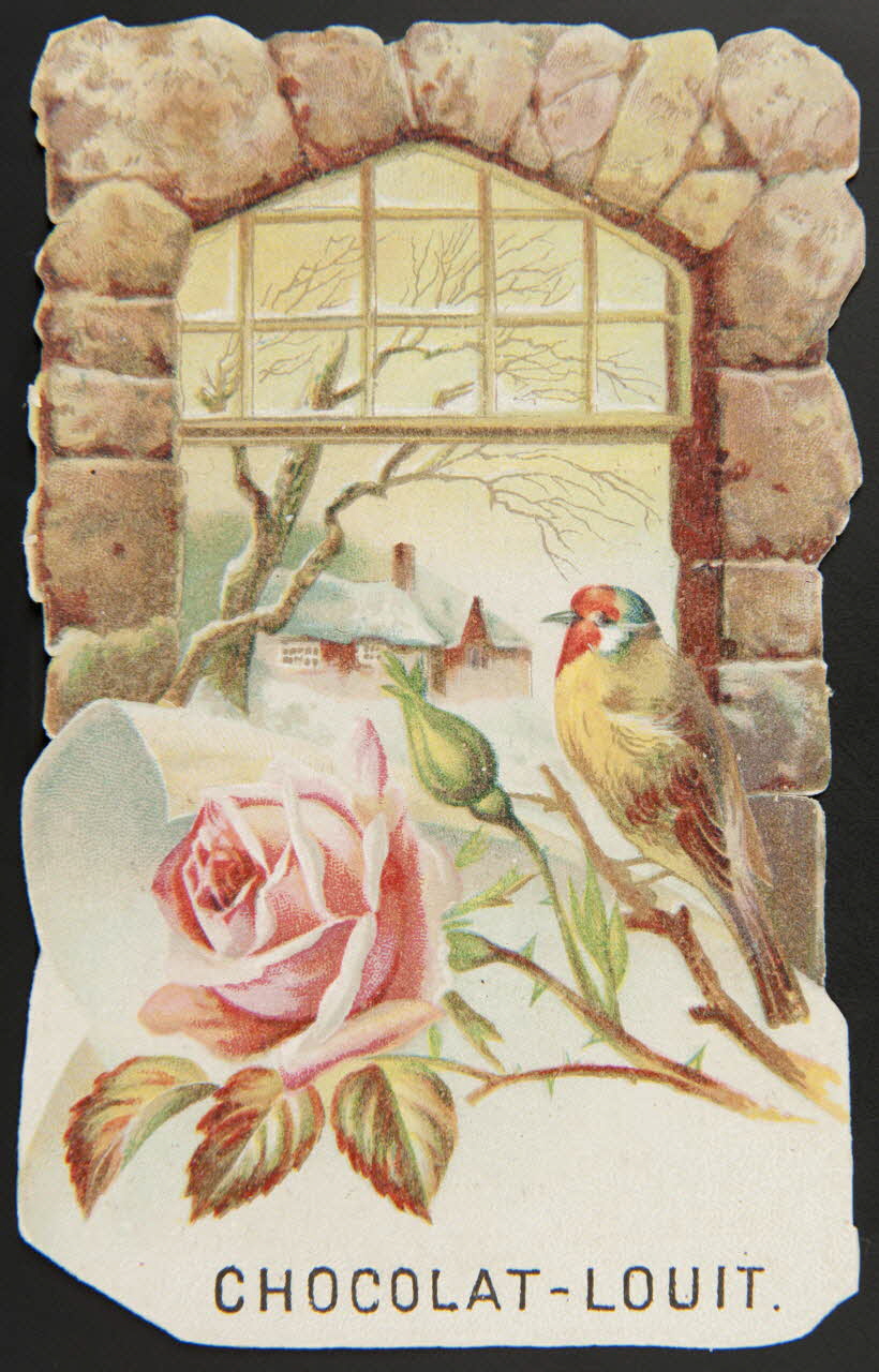 Gombert carte réclame chromo Paris 1890-1914 1995.1.3716.1 Photo