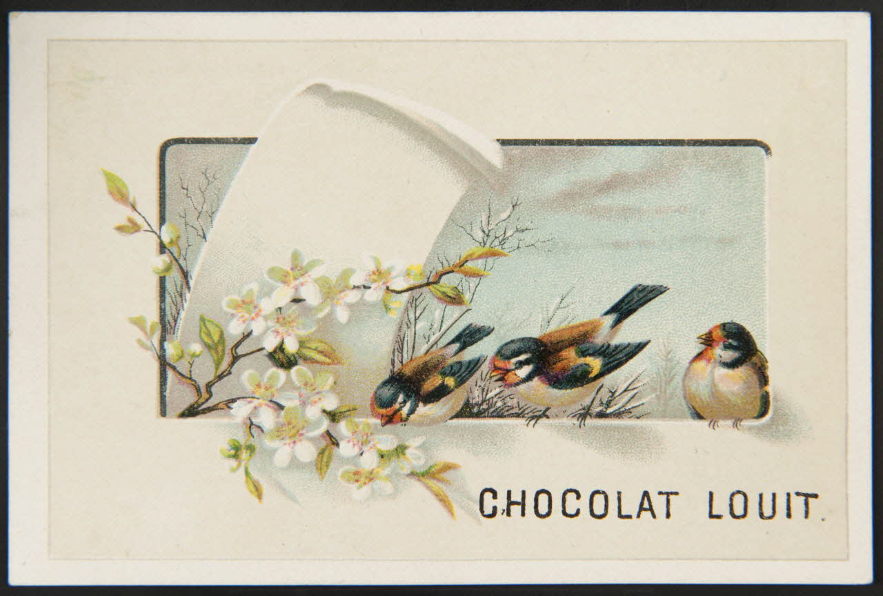 Gombert carte réclame chromo Paris 1890-1914 1995.1.3717.2 Photo