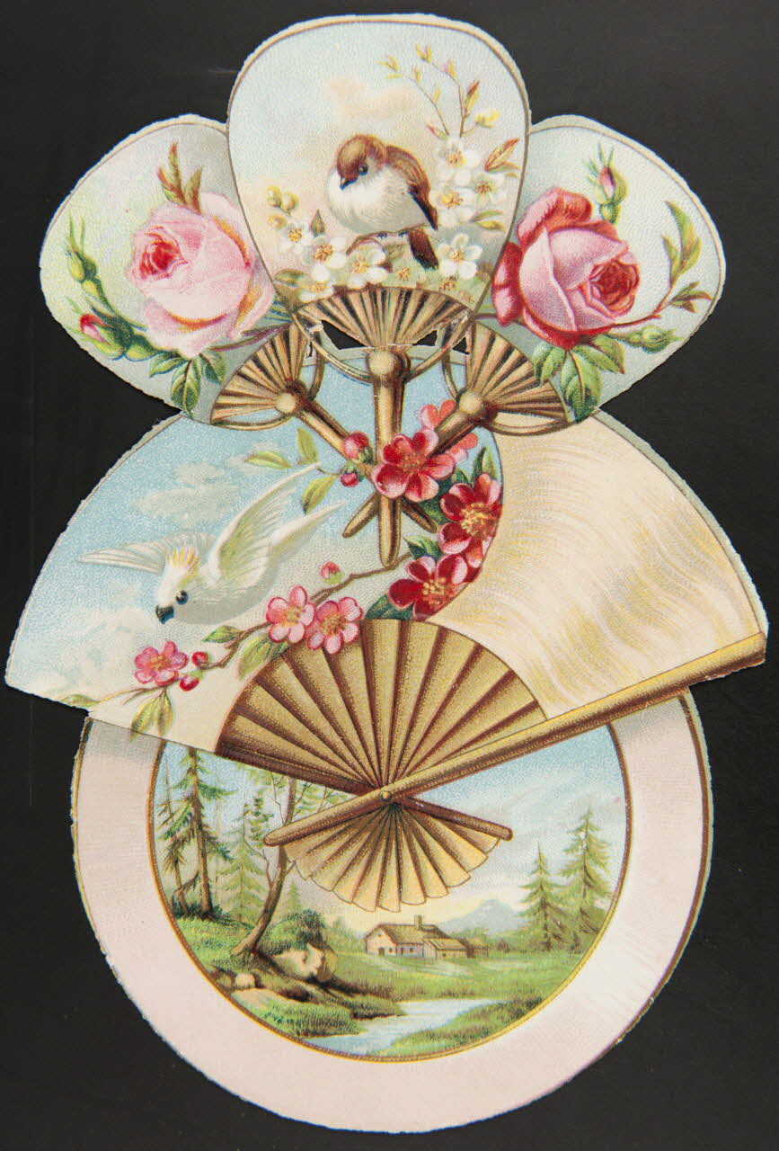 Gombert carte réclame chromo Paris 1890-1914 1995.1.3721.1 Photo