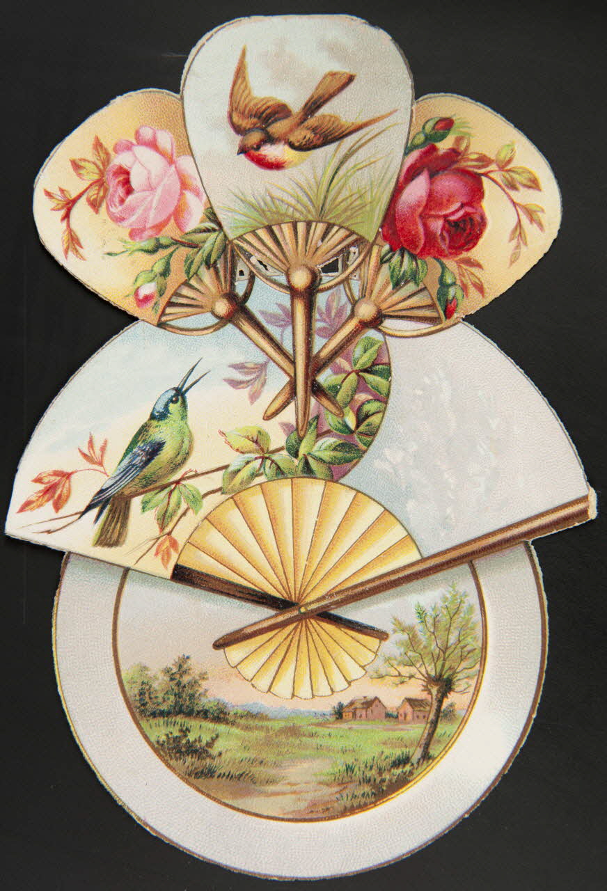 Gombert carte réclame chromo Paris 1890-1914 1995.1.3721.2 Photo