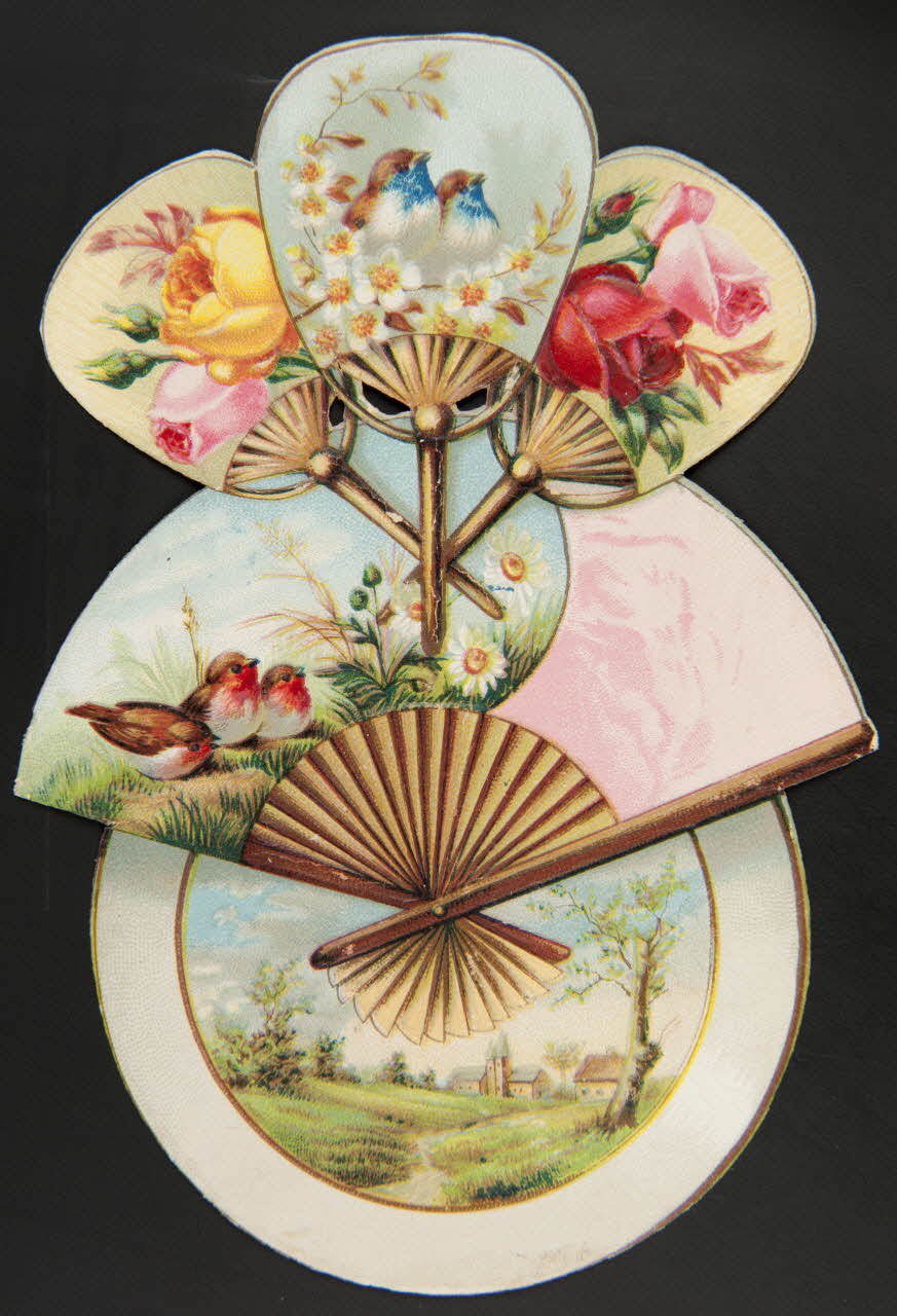 Gombert carte réclame chromo Paris 1890-1914 1995.1.3721.3 Photo