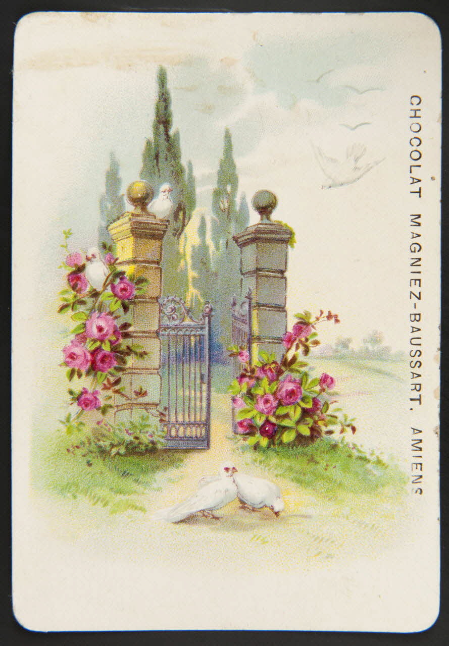 Gombert carte réclame chromo Paris 1890-1914 1995.1.3723.2 Photo