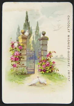 Gombert carte réclame chromo Paris 1890-1914 1995.1.3723.2 Photo