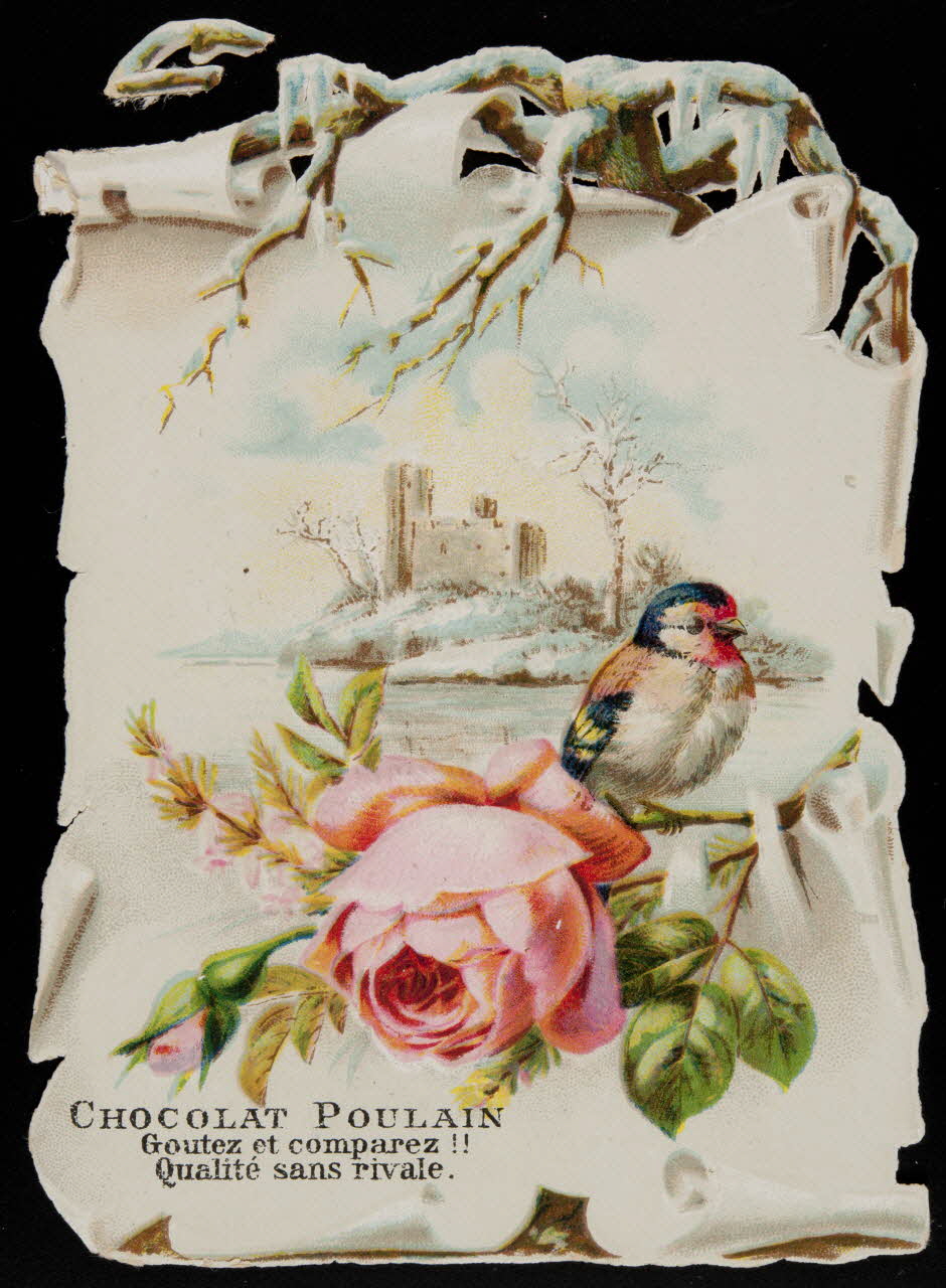 Gombert carte réclame chromo Paris 1890-1914 1995.1.3728.3 Photo