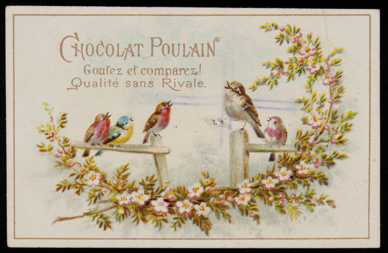 Gombert carte réclame chromo Paris 1890-1914 1995.1.3729.1 Photo