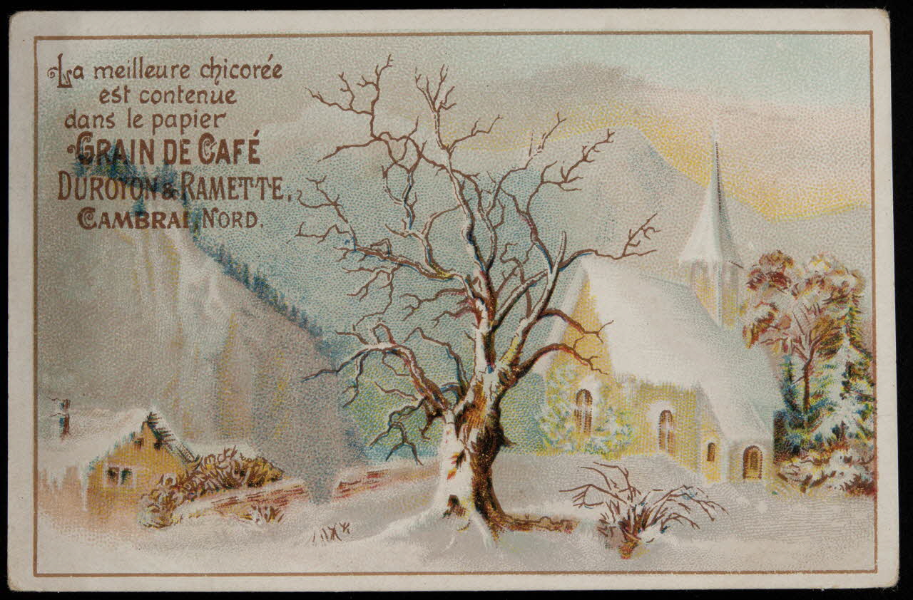 Gombert carte réclame chromo Paris 1890-1914 1995.1.3730.4 Photo