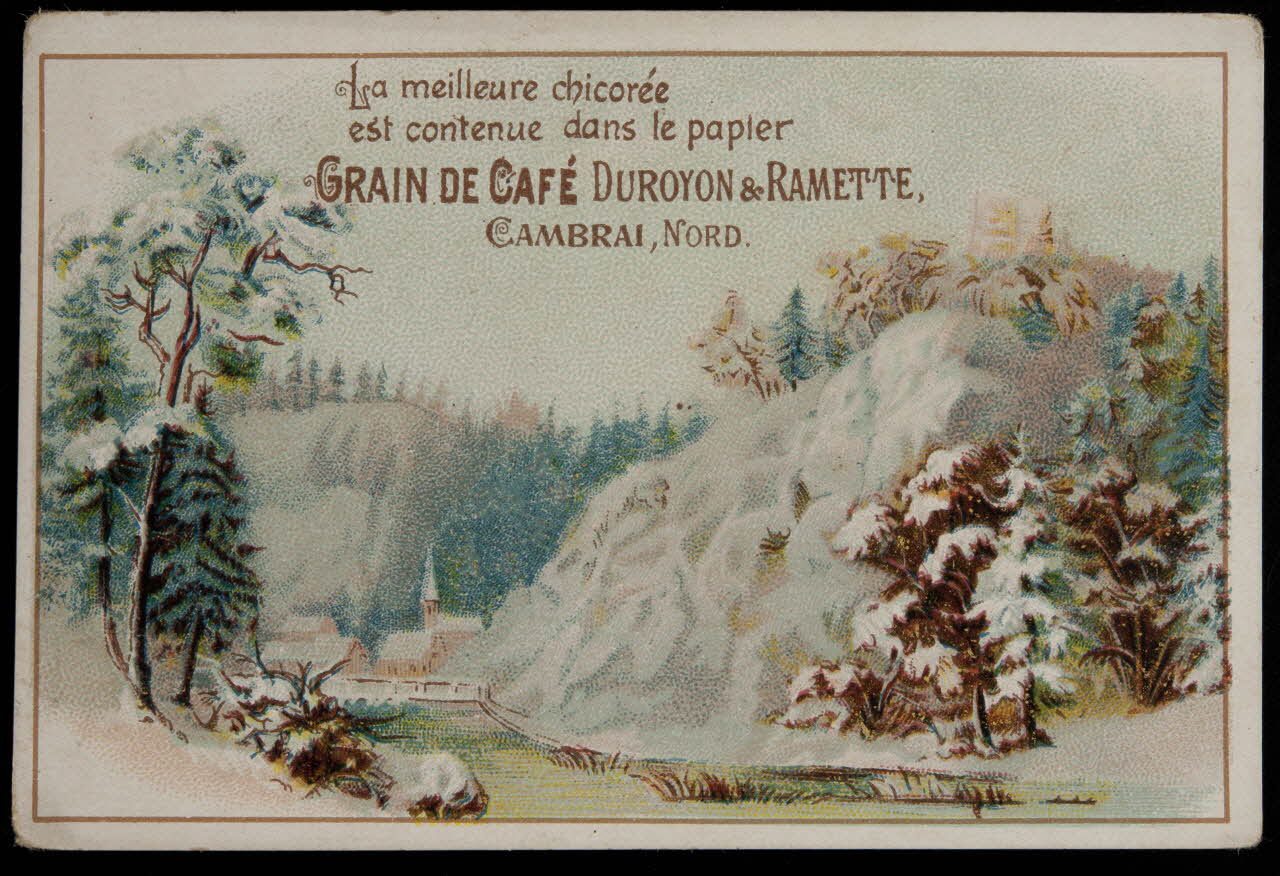 Gombert carte réclame chromo Paris 1890-1914 1995.1.3730.5 Photo